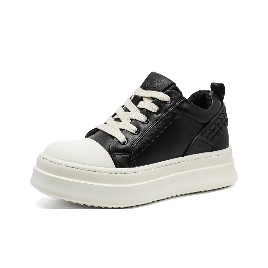 JETRAM Скрытый клин 7 см визуально увеличивает рост Низкие кроссовки для скейтбординга Мужские