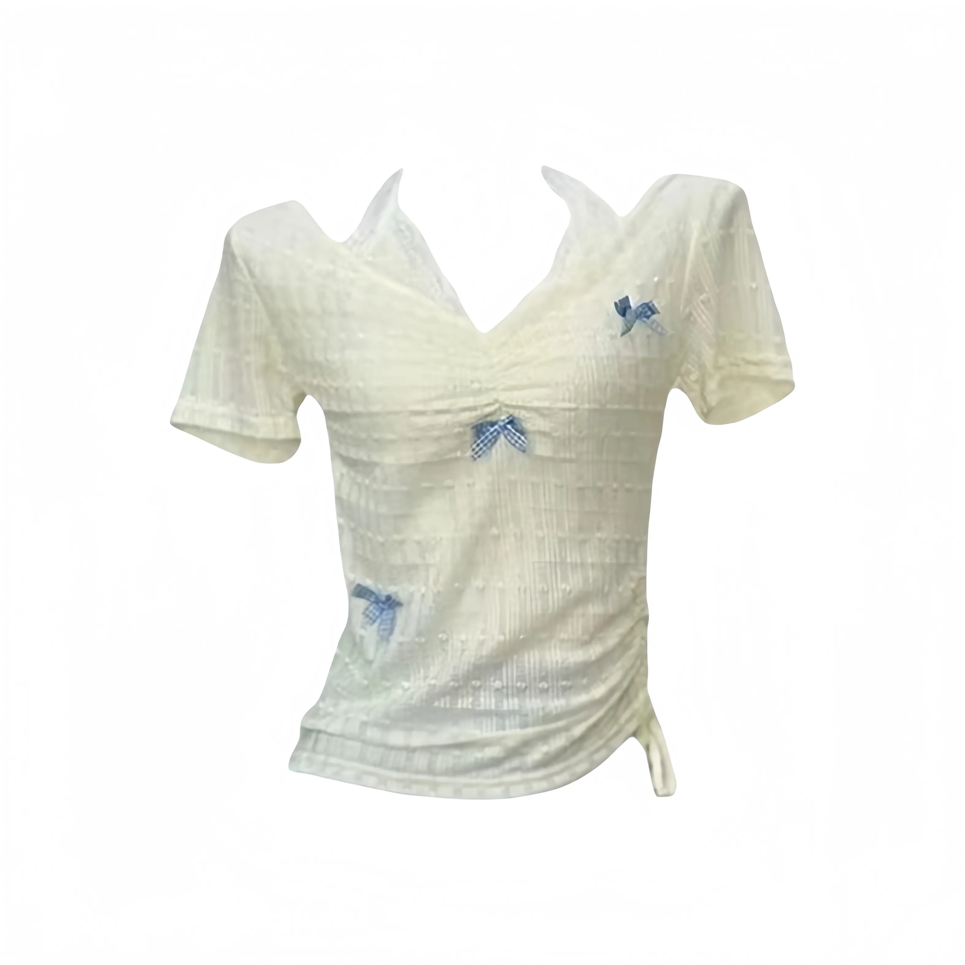 UYH Модный And UNIQUE Off Плечо Облегающий крой Короткий рукав T-рубашки для женских