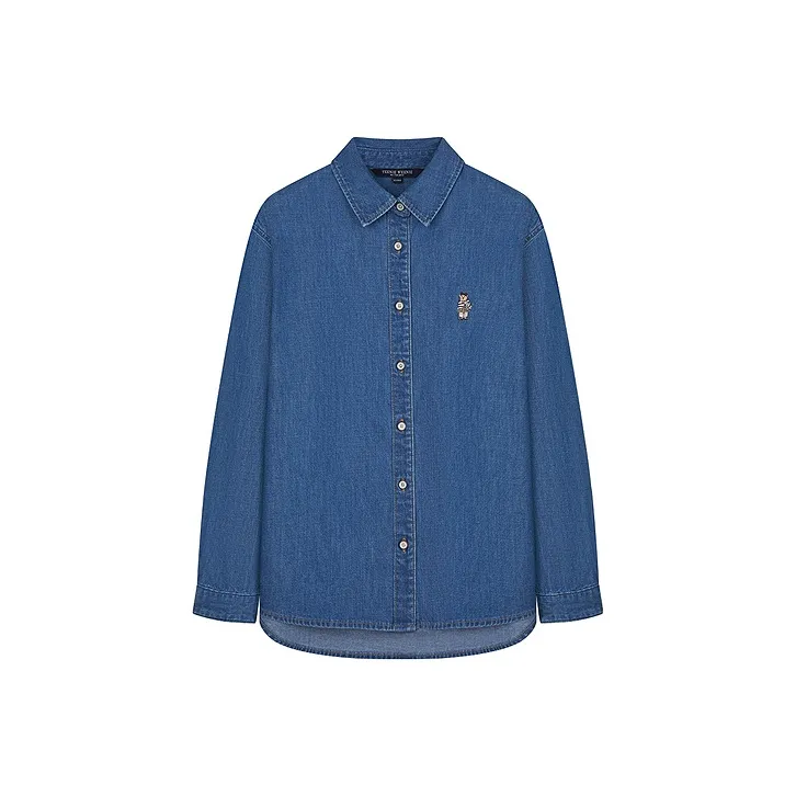 Teenie Weenie Средне-голубые Женские Рубашки