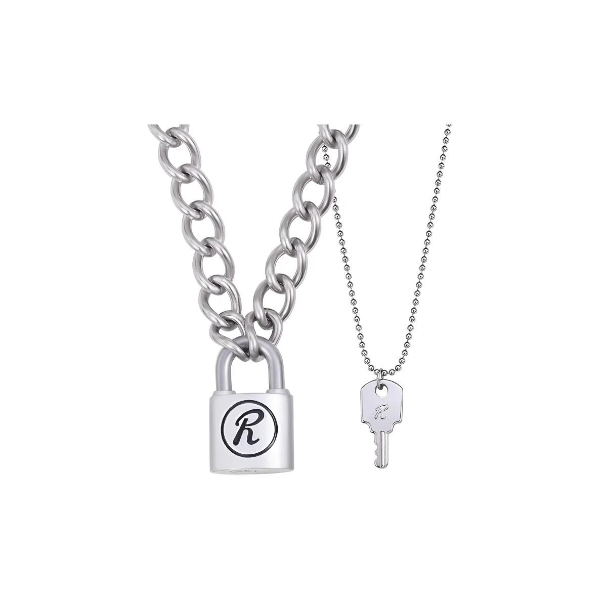 GUDUD Титановые стальные ожерелья унисекс