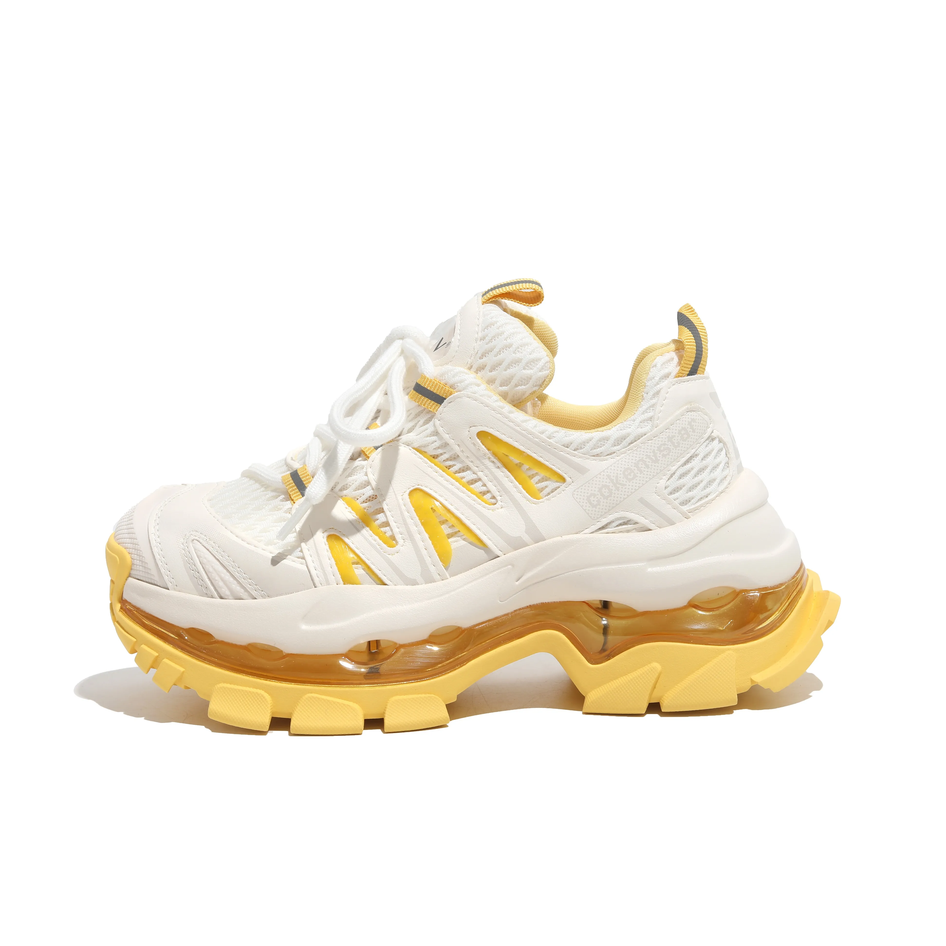 Amoy Love Дышащие Низкие Кроссовки с Толстой Подошвой Женские