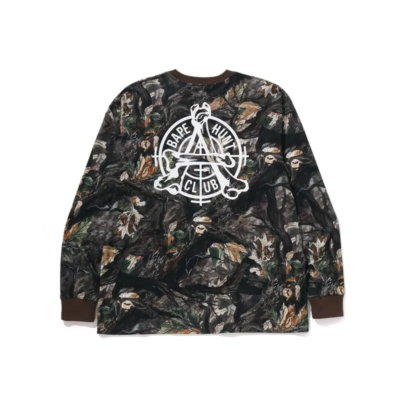 A BATHING APE TREE EDGE CAMO Collection FW25 T-Shirt Мужской