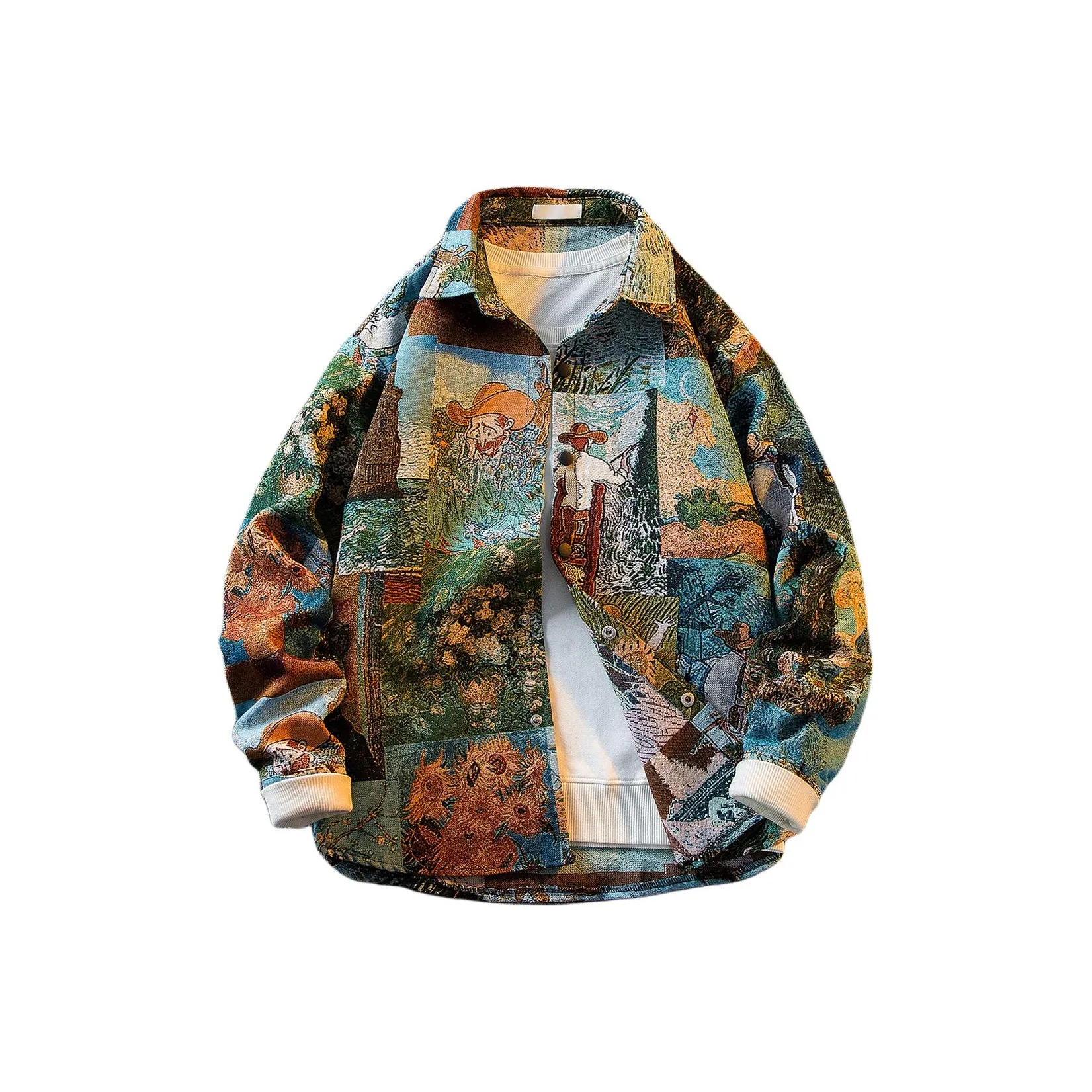 GEOGRE ALEX Длинный рукав мужская рубашка