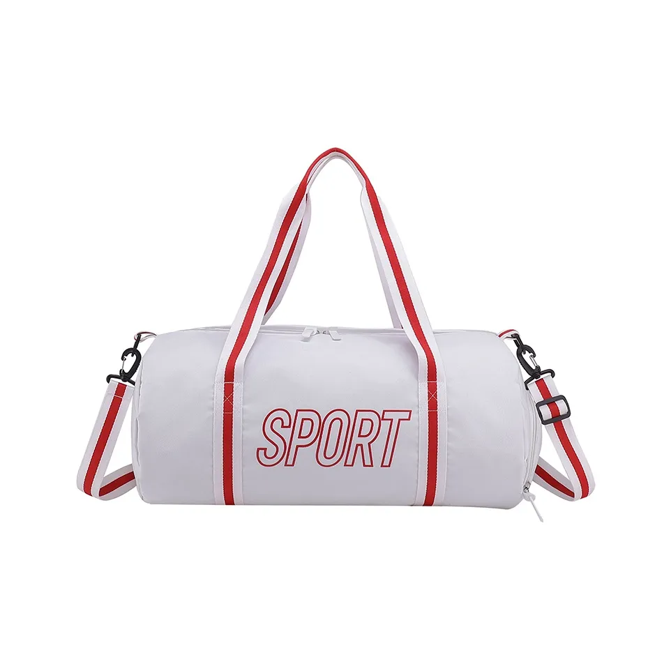 ZOGA Холст Спортивный Сумка Стандартная Унисекс Белый Черный