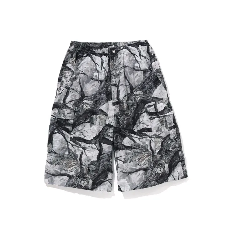 A BATHING APE TREE EDGE CAMO Collection FW25 Карго шорты Мужской