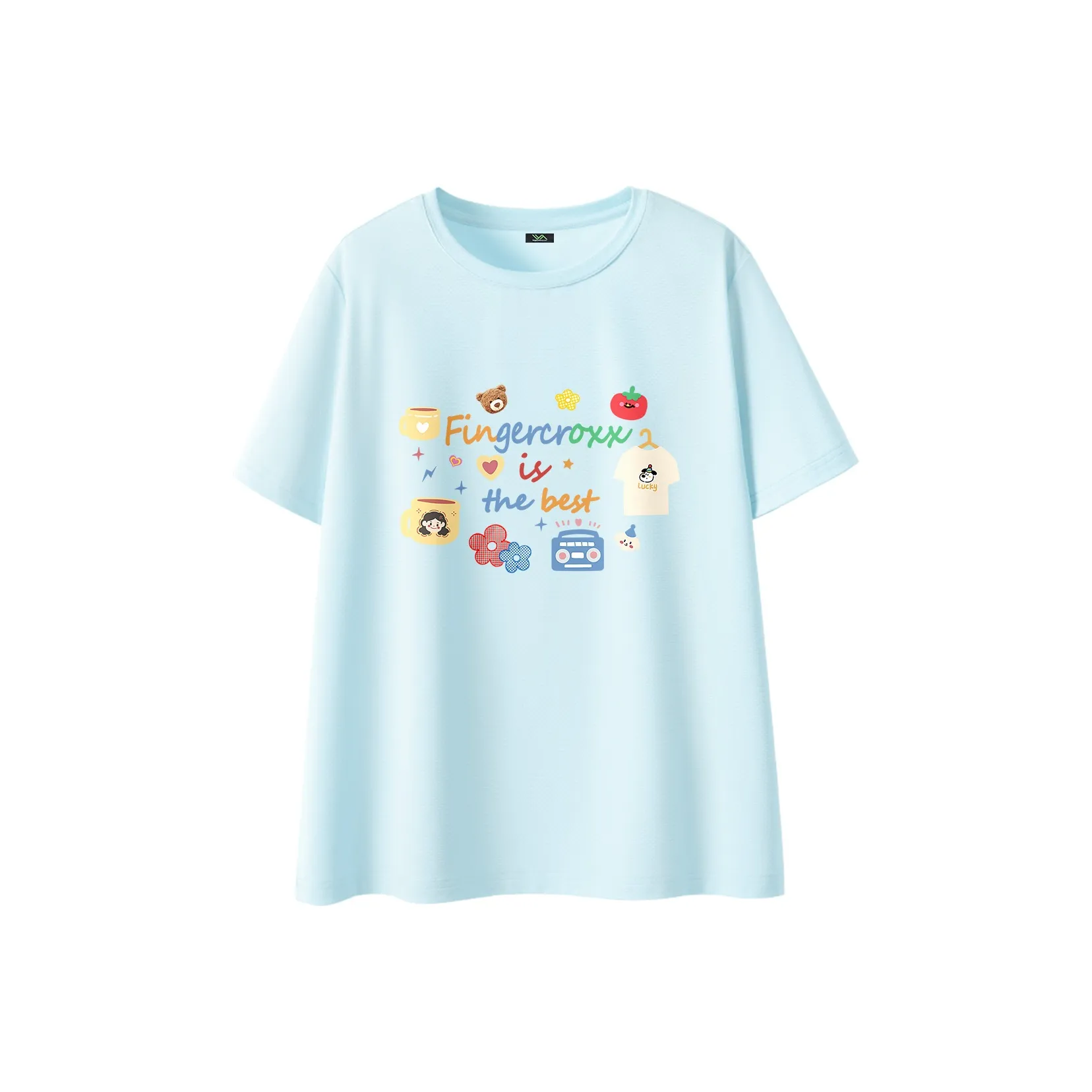 Fingercroxx Женские футболки с коротким рукавом