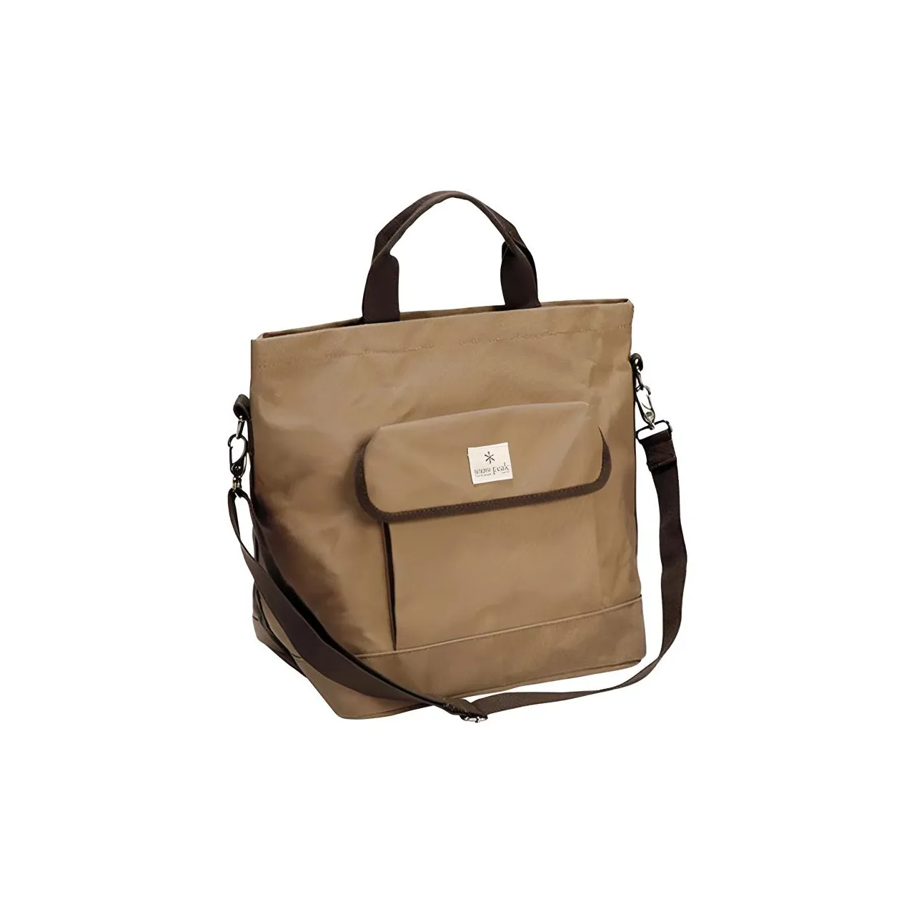 SNOW PEAK Холщовая сумка сумка через плечо маленькая сумка умбра унисекс