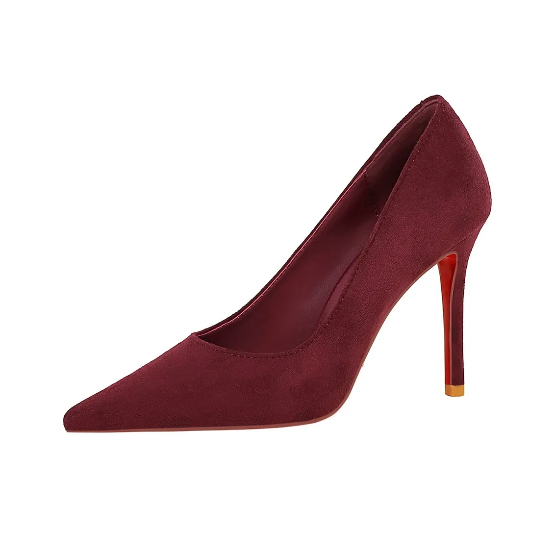 YAFEI XUANYU Узкий каблук высокий каблук 10 см женский