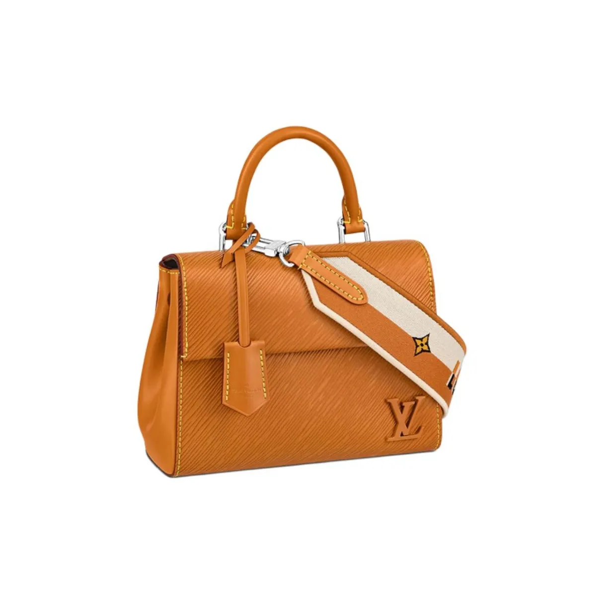 LOUIS VUITTON Cluny Epi Leather Handbags Shoulder Bag Crossbody Bag Mini Women's Caramel Brown