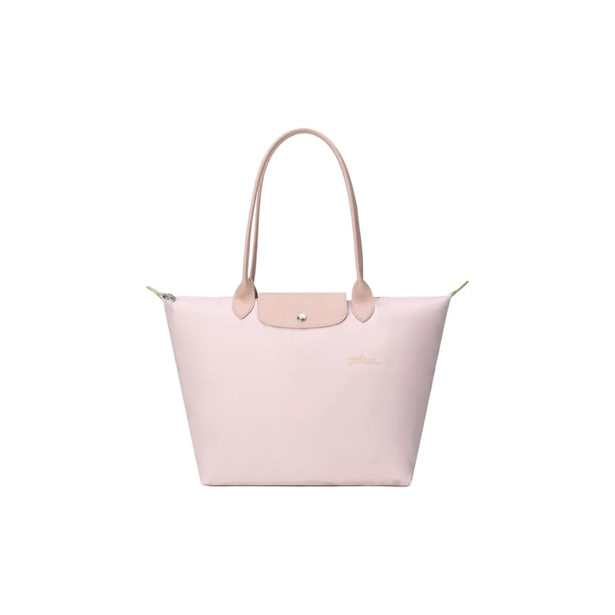 LONGCHAMP Le Pliage Green Canvas With Leather Canvas Bag Handbags Large Size Women's Cherry Blossom Pink