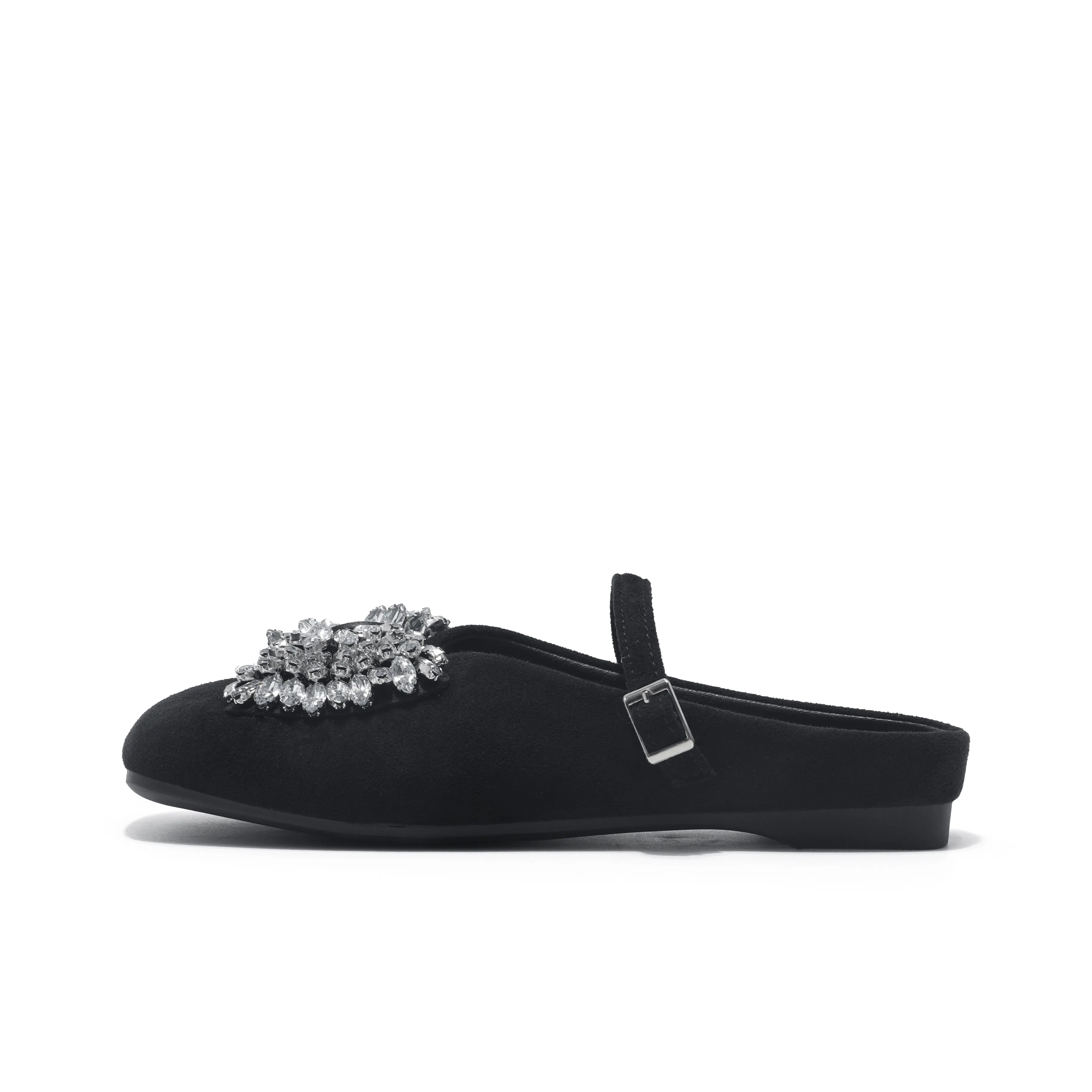 Dawei's House Резиновая подошва стразы домашние тапочки женские