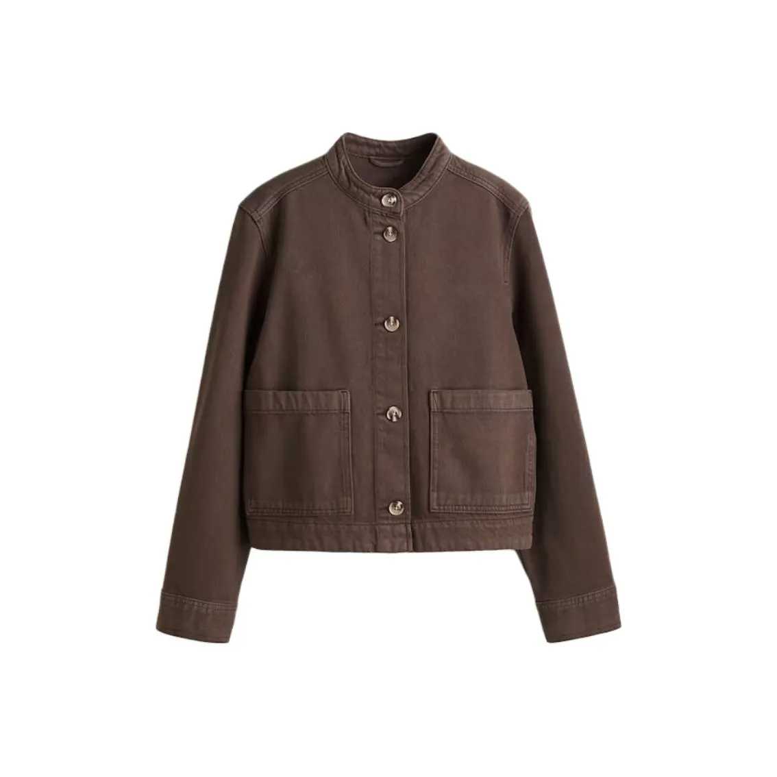 H&M Темно-кофейные Женские Куртки