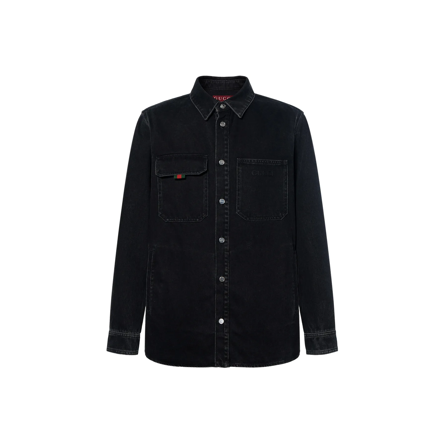 GUCCI Collared Long Sleeve Shirt
