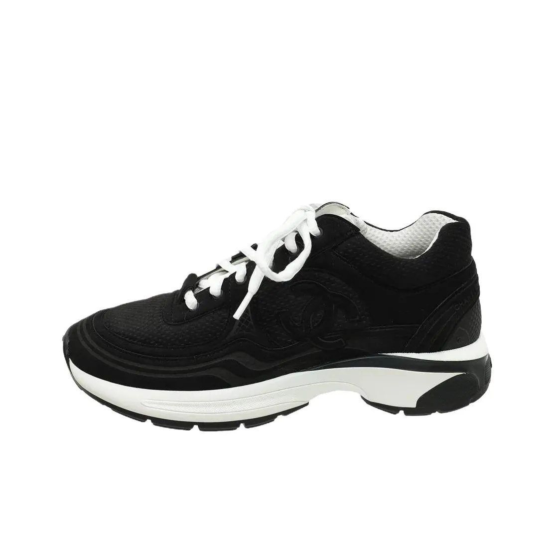 CHANEL 24S Low Top Casual Shoes Men's Black