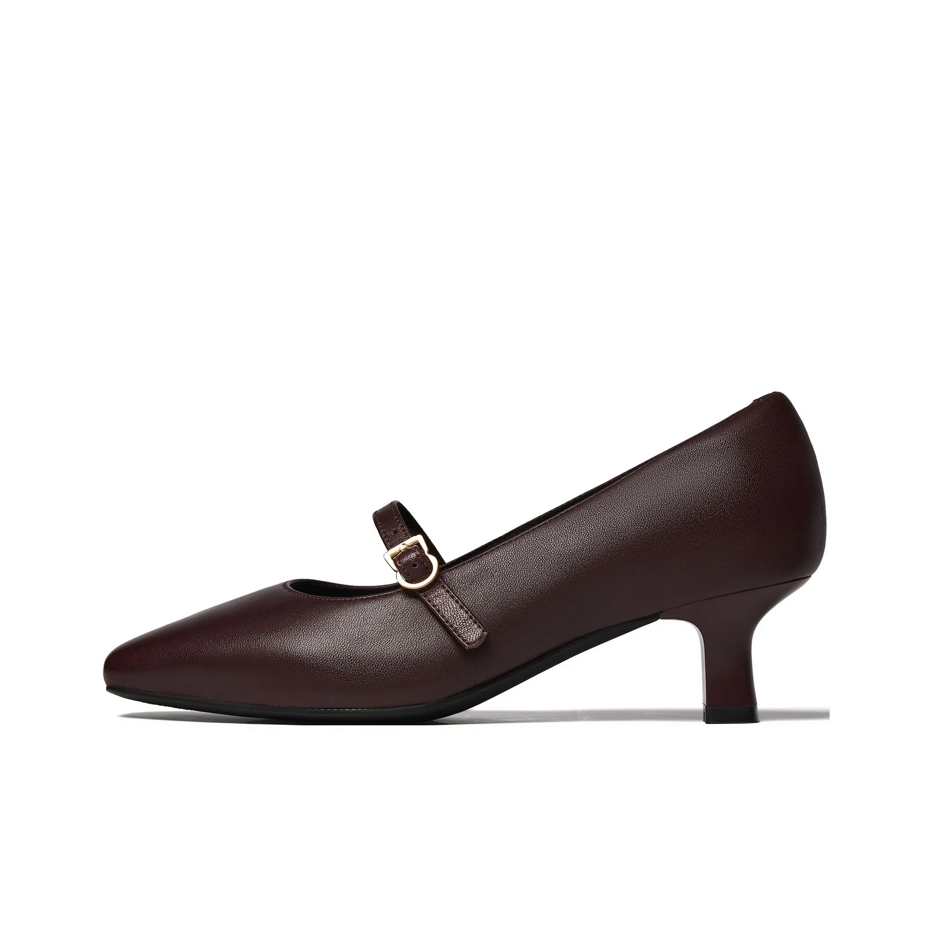 Clarks Mary Jane обувь женская темно-красного цвета