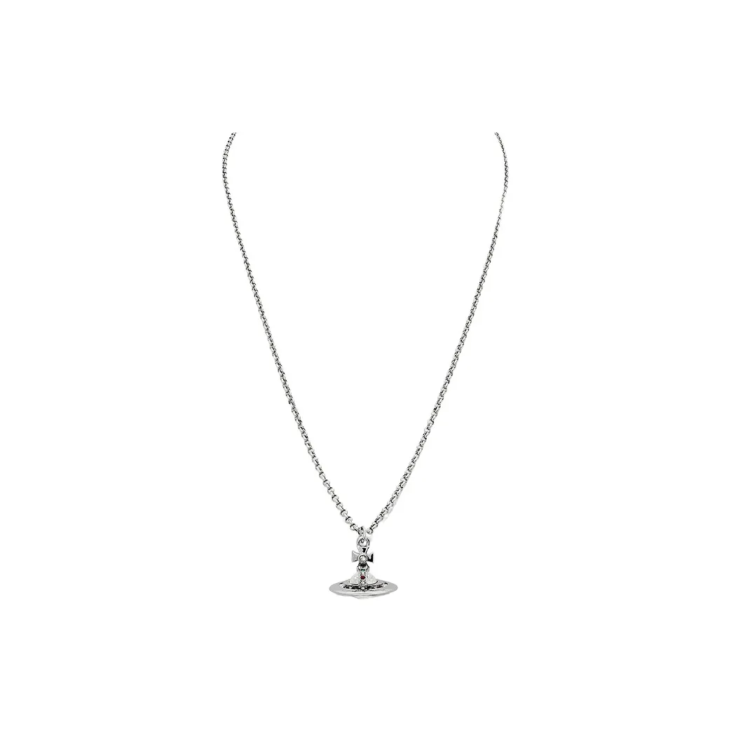 Vivienne Westwood Brass, Cubic Zirconia Crystal Necklaces Men's
