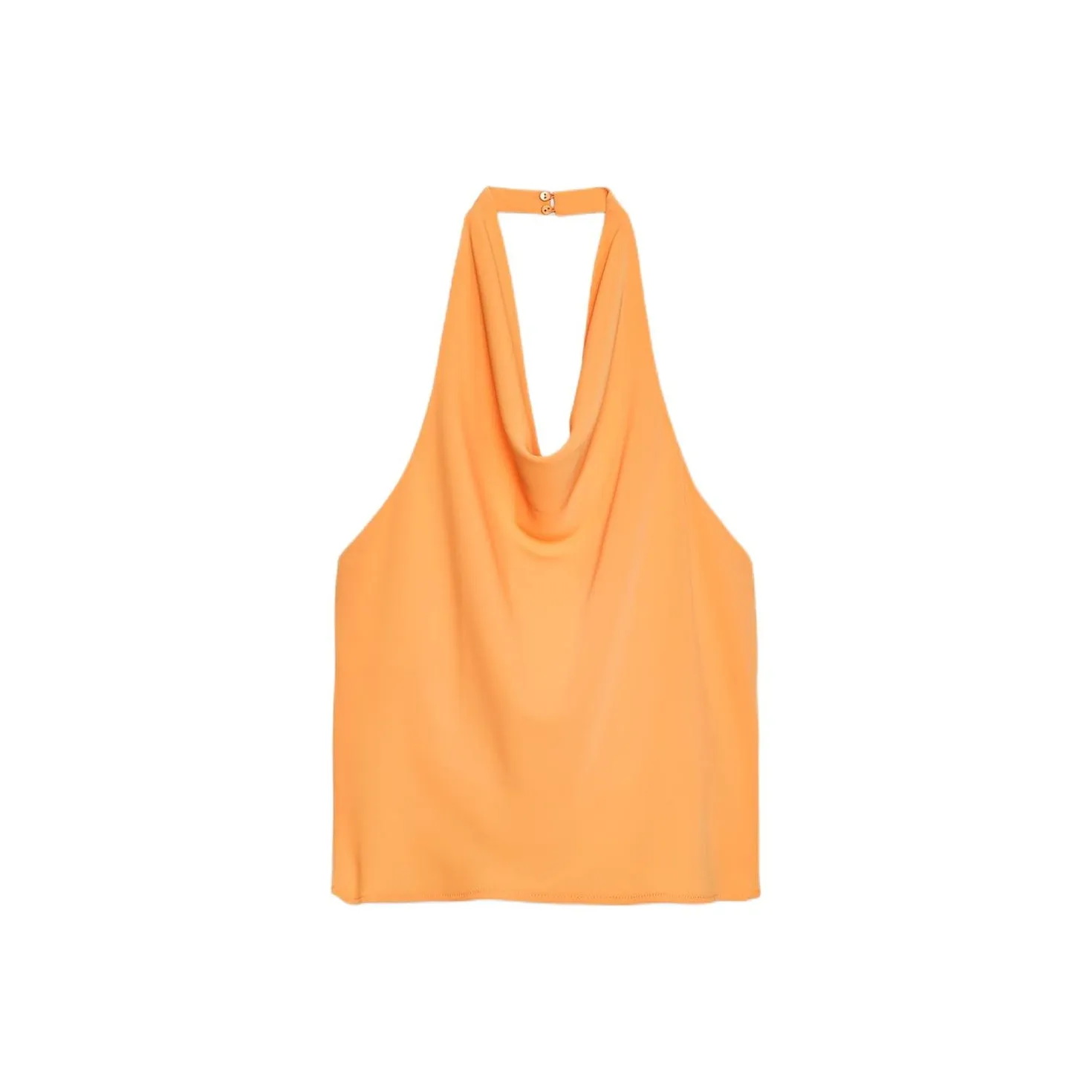 ZARA Апельсиновые Женские Топы