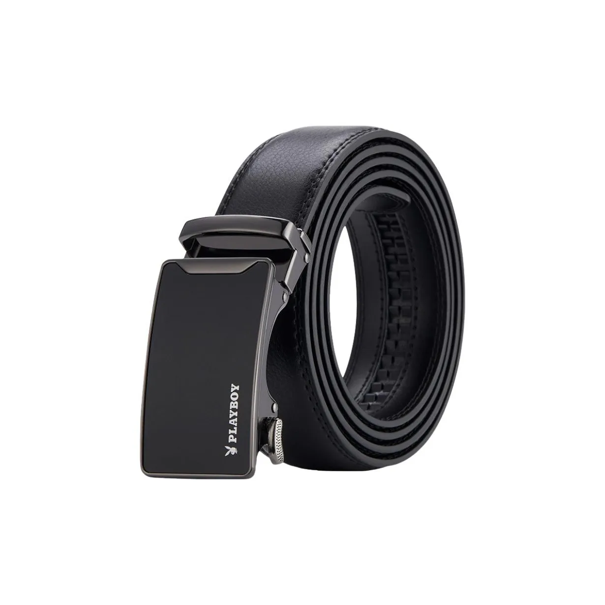 Playboy Ремни из коровьей спилковой кожи Мужской 3,5 см