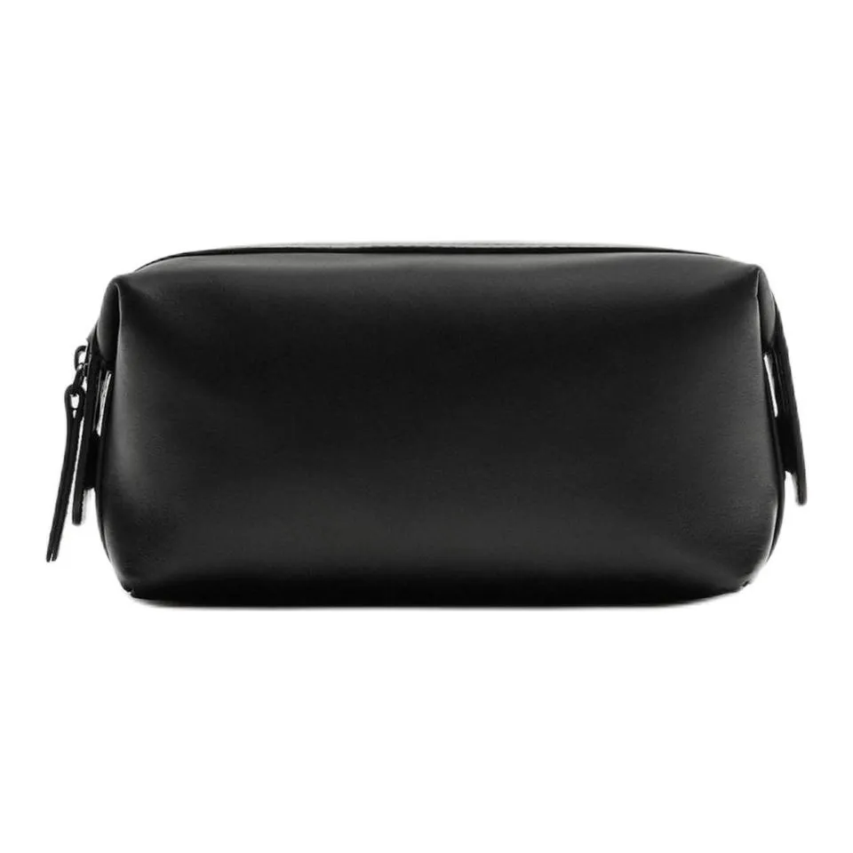 ZARA Коровья кожа Путешествие Сумка для хранения Мужской Черный