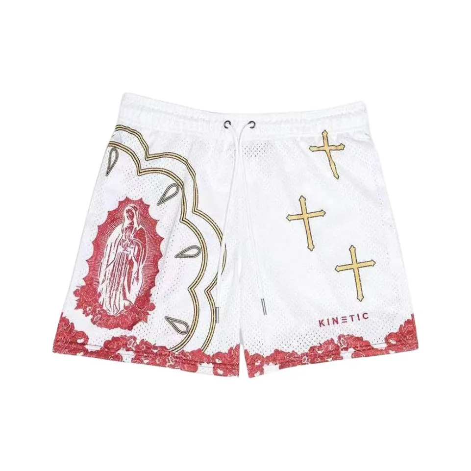 LESS BEARS Red Женские Спортивные Шорты