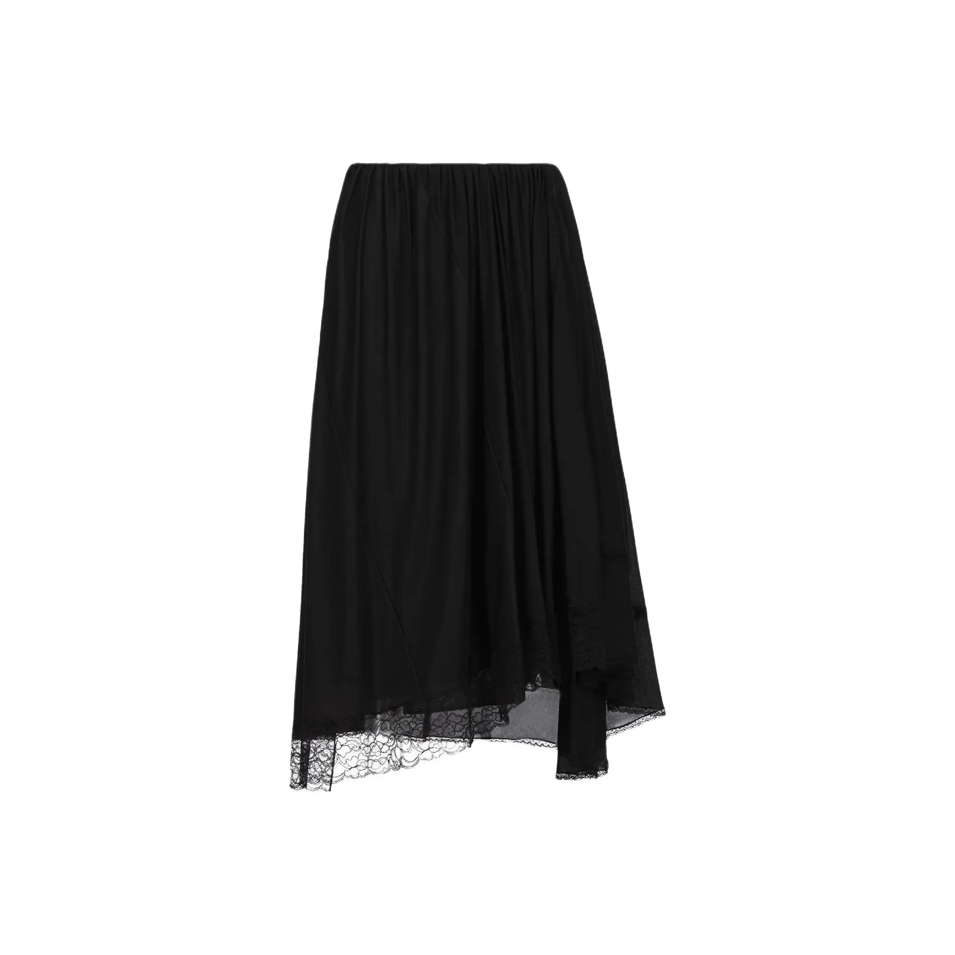 Balenciaga SS23 Casual Long Skirt Slim Fit Women's Black