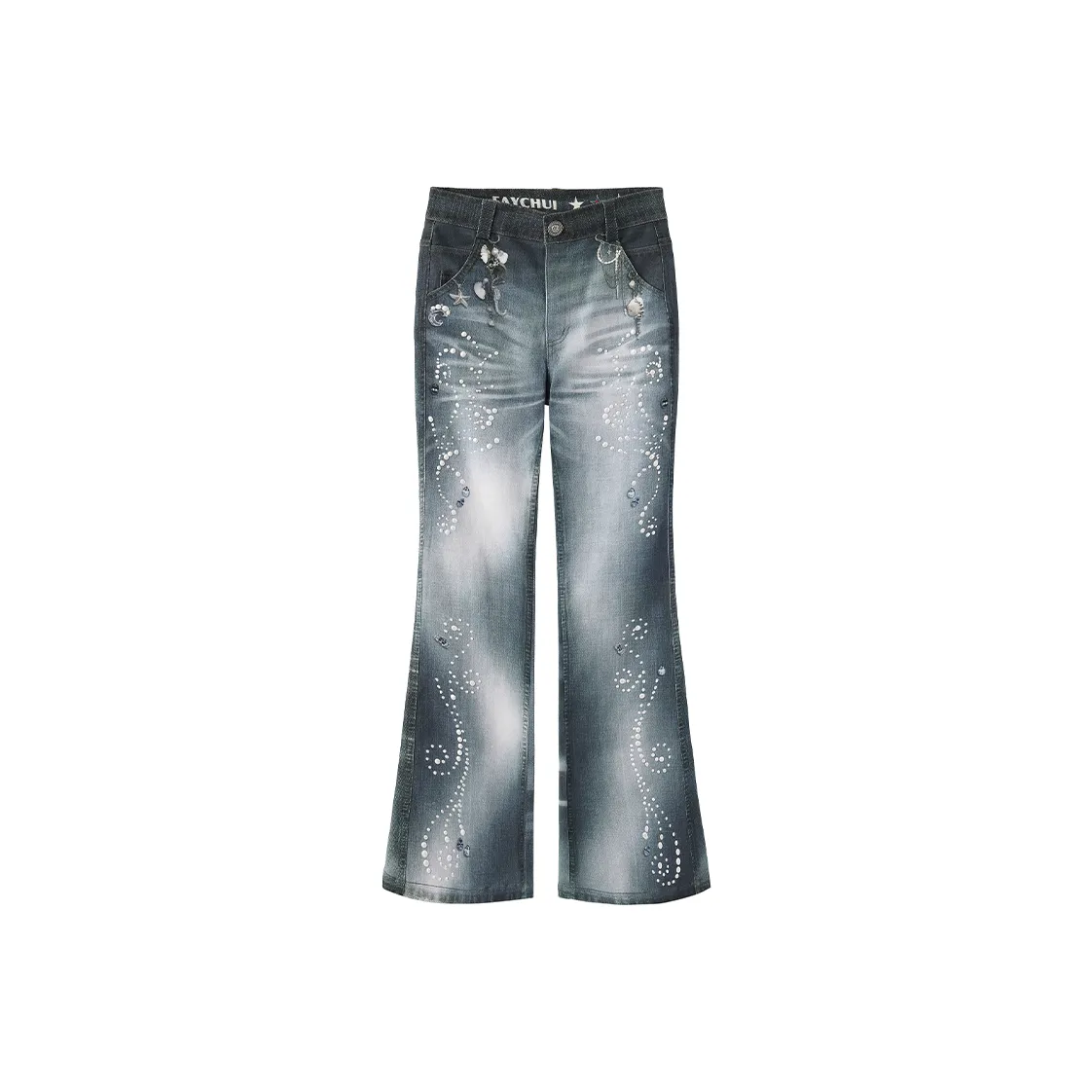 DND4DES Синие Женские Джинсы