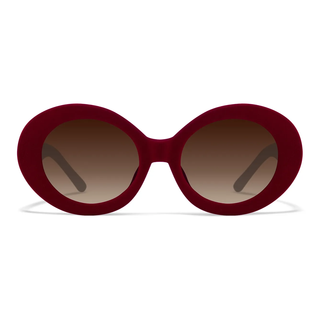 PROTAGO Ацетат Велюр OVAL SUNGLASSES Унисекс