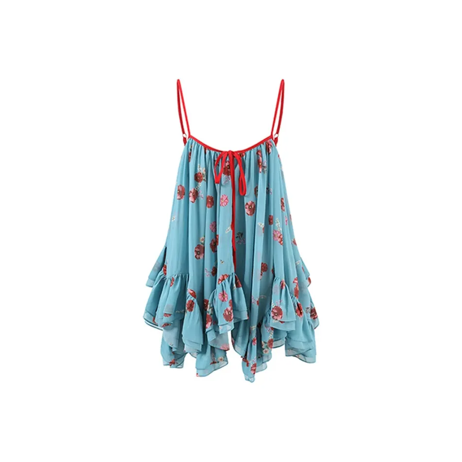 TIBINB Синий Женские Слиплатья