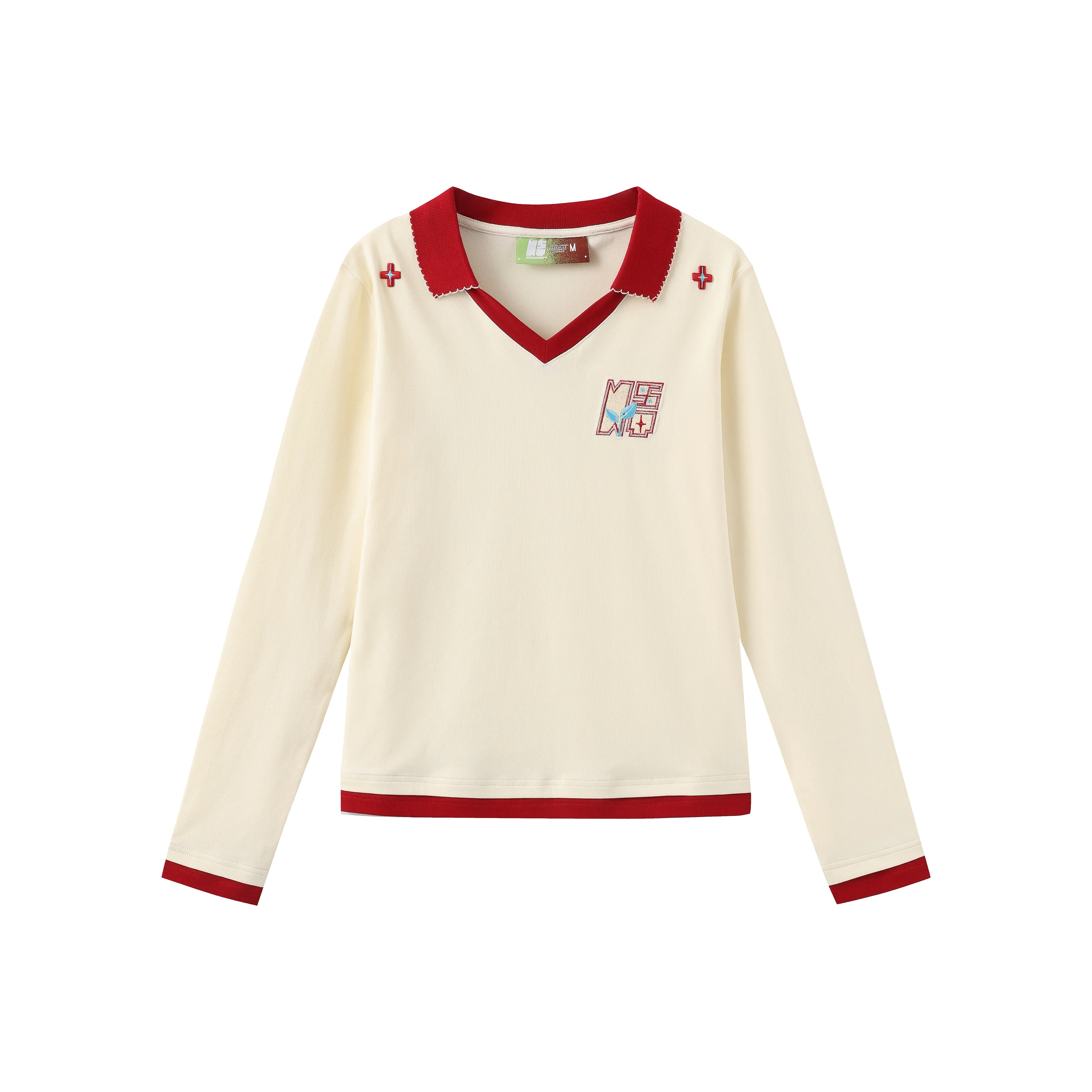 NSTNEW START Длинный рукав Т-рубашка Женская