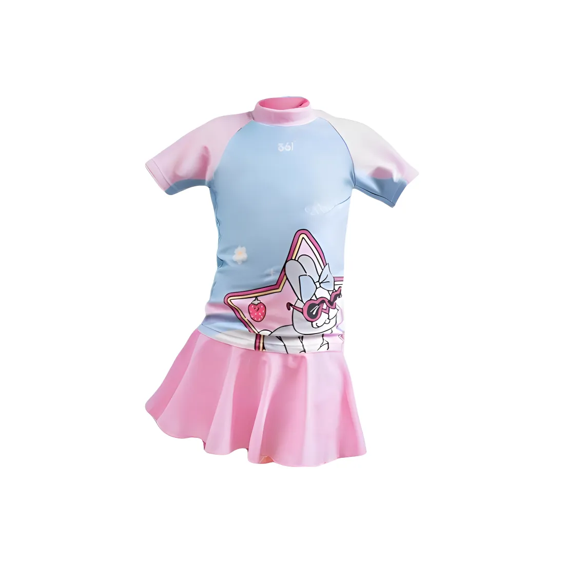 361° Голубой и розовый Kids Купальники