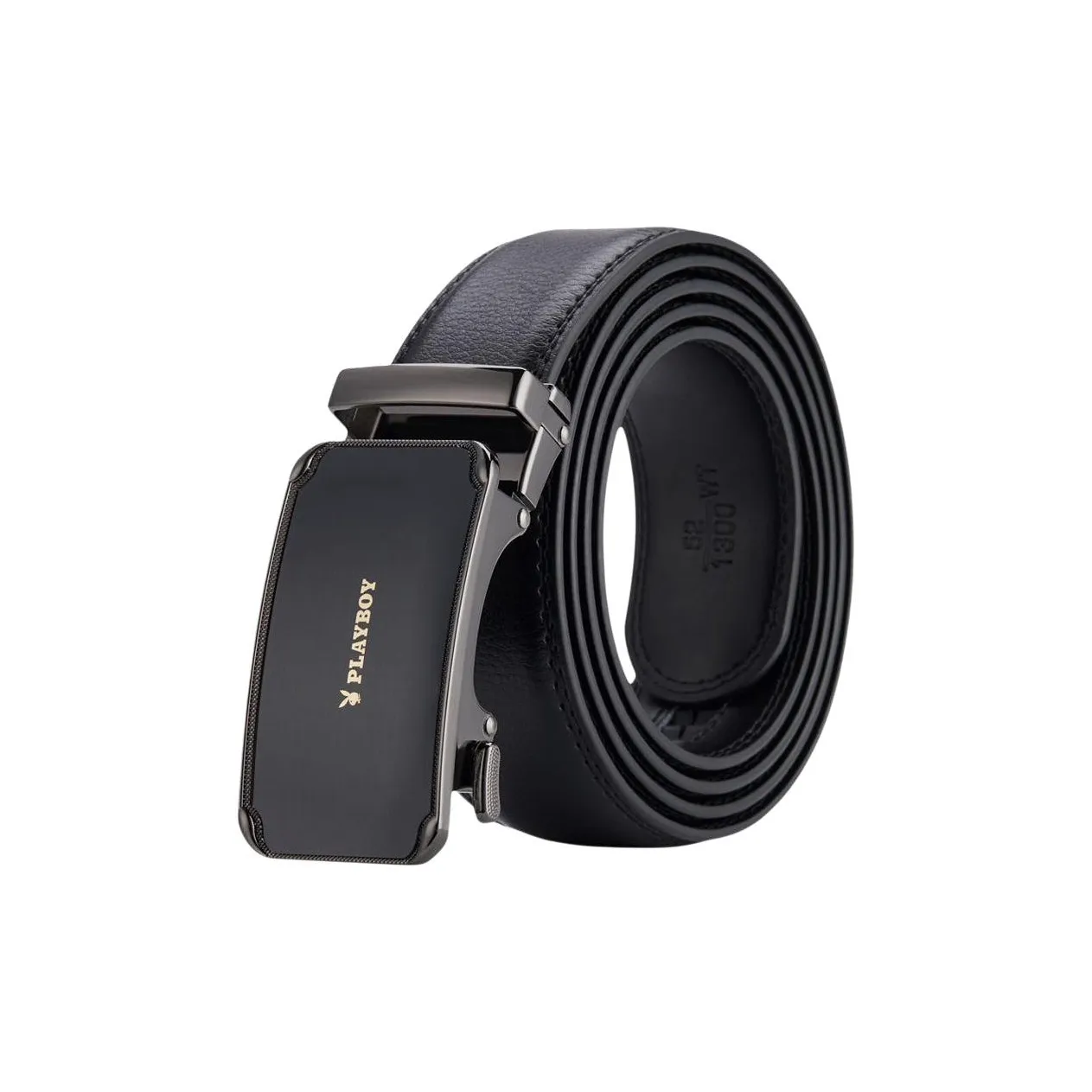 Playboy Ремни из коровьей спилковой кожи Мужской 3,5 см
