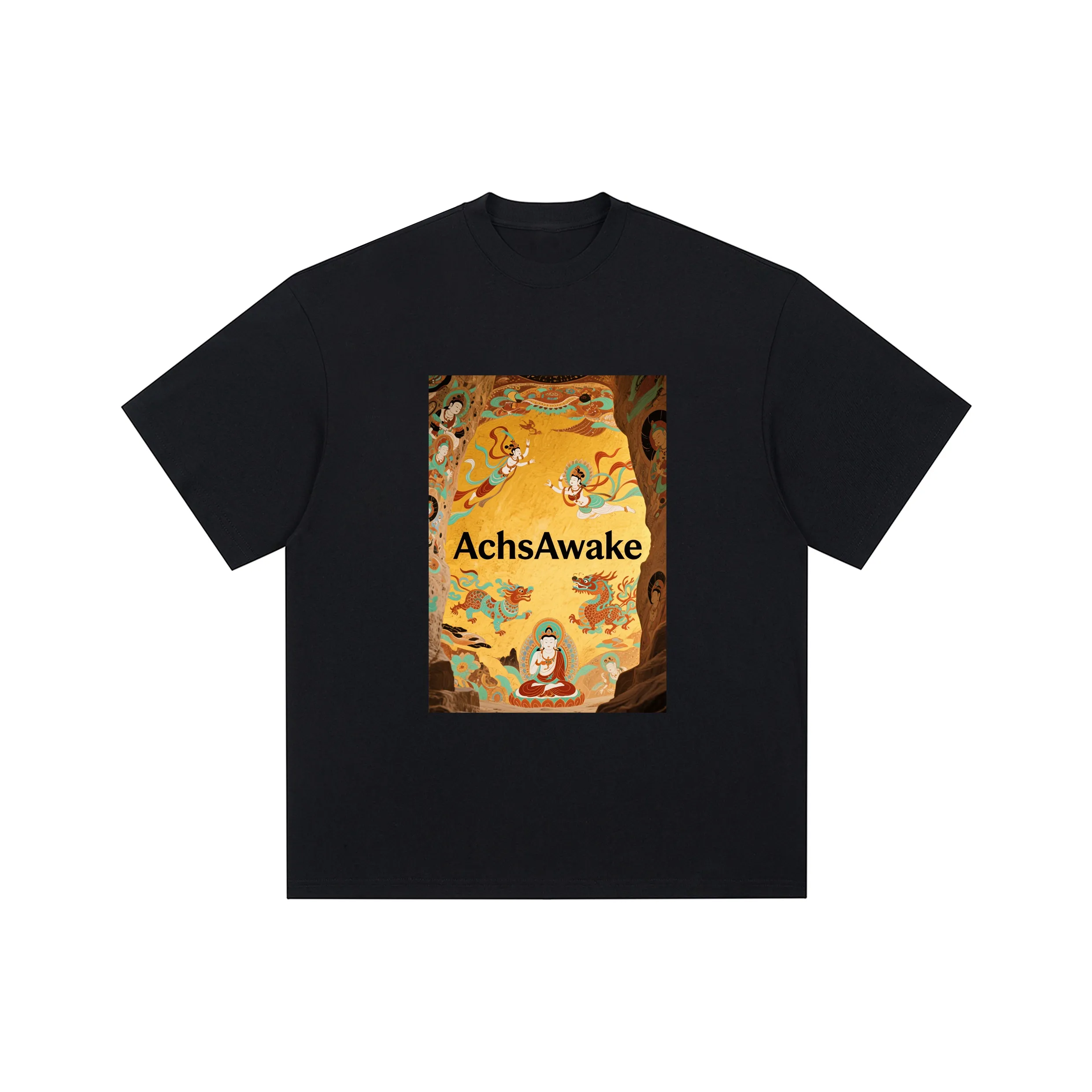 ACHS AWAKE Короткий рукав T-рубашки унисекс