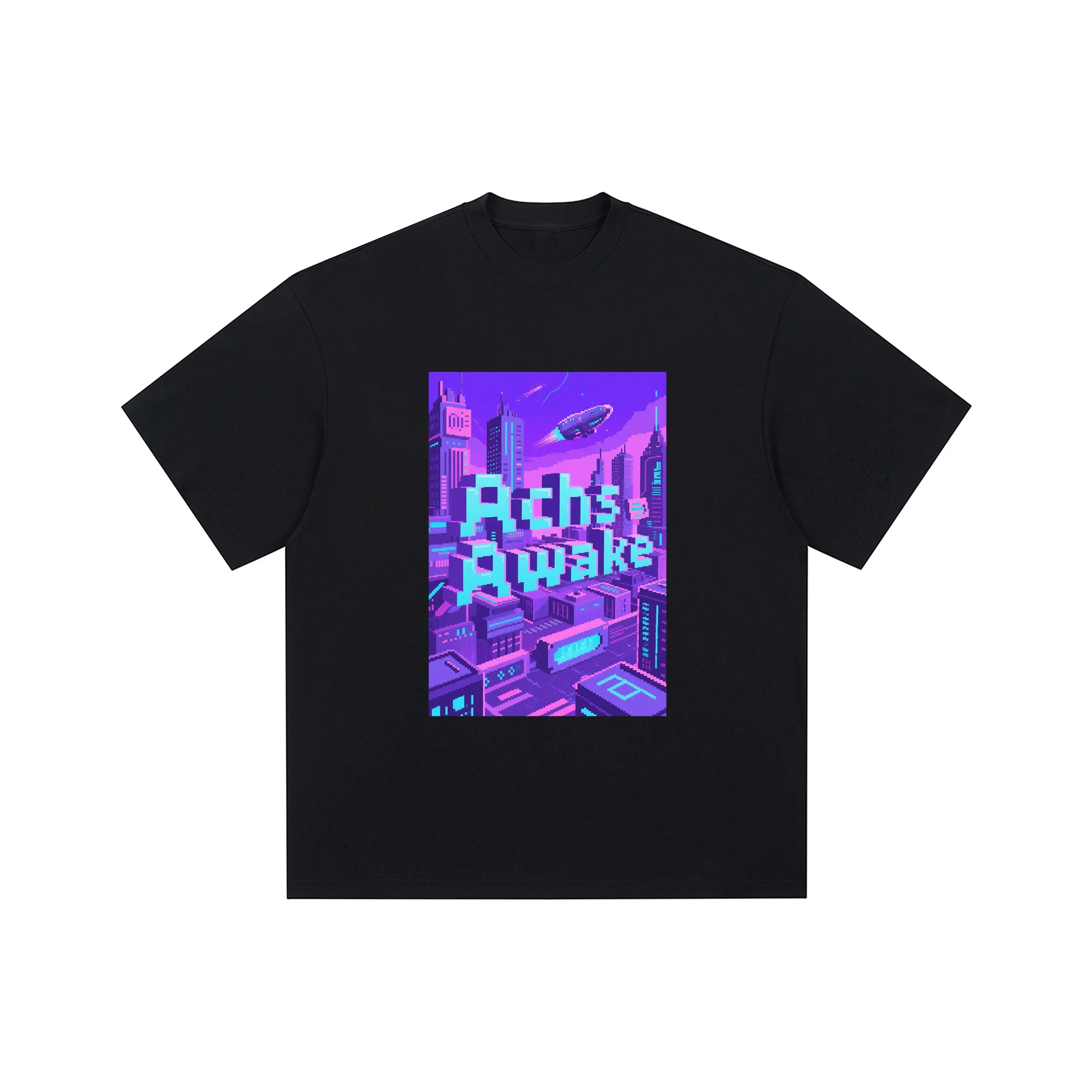 ACHS AWAKE Короткий рукав T-рубашки унисекс