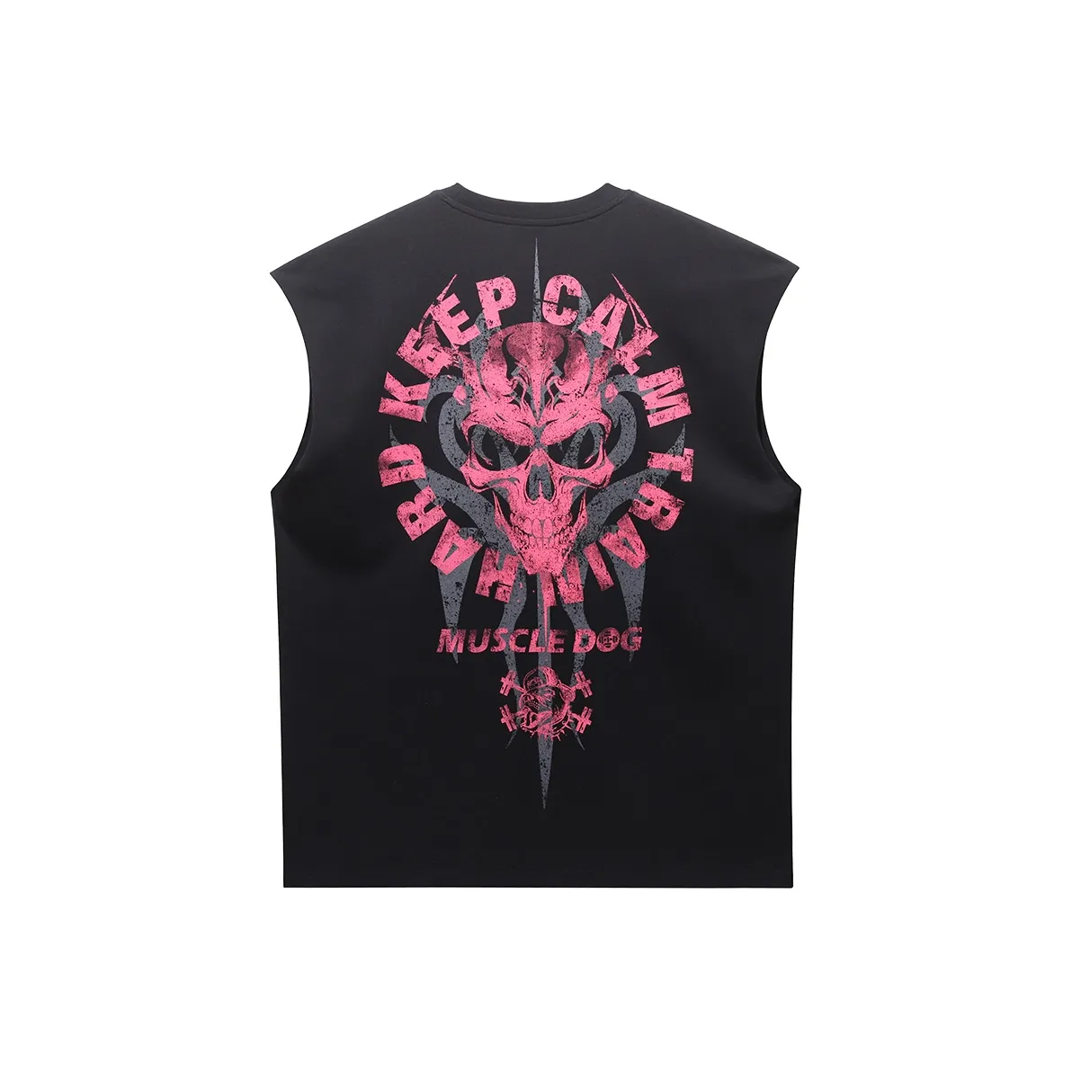 Muscle Dog Жилет Повседневный Майка Мужская