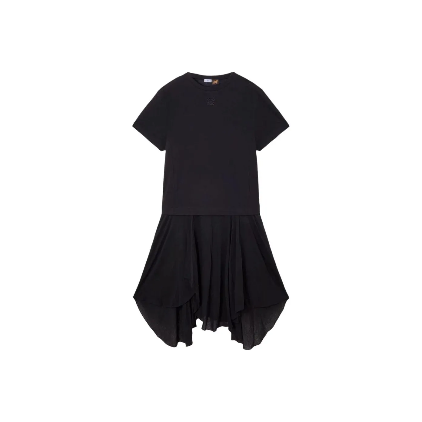 LOEWE Paula's Ibiza Short Sleeved Dress Women's Black