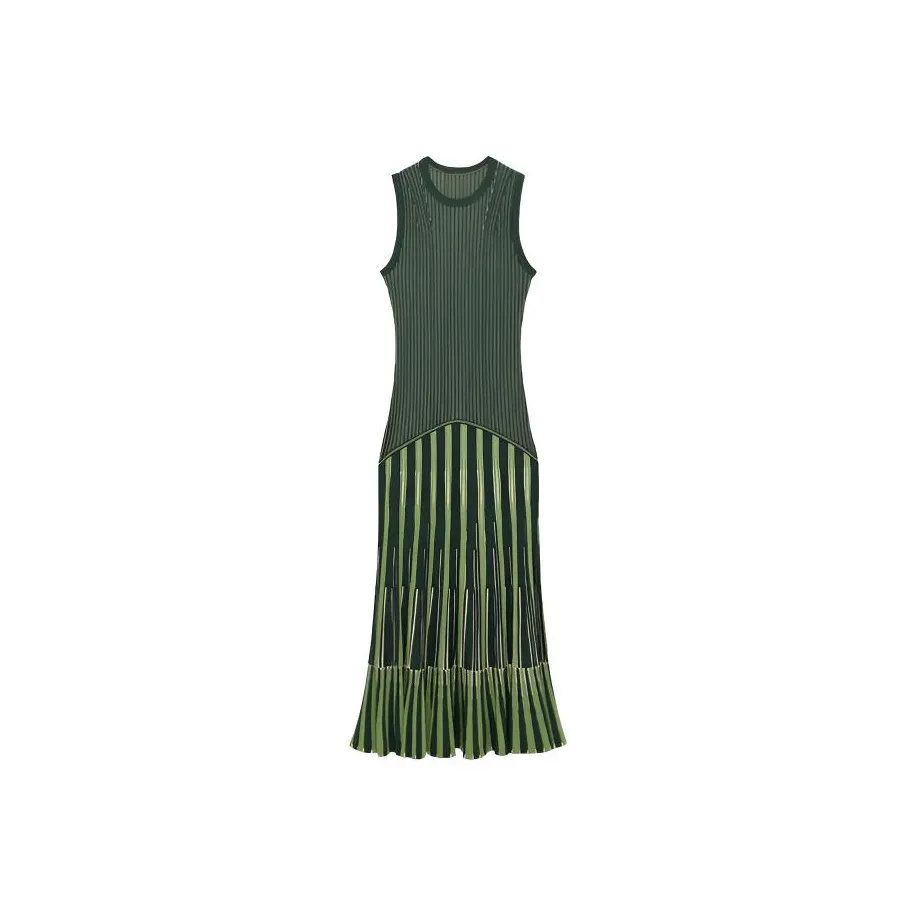 Leather Cat Без рукавов Платье Женское