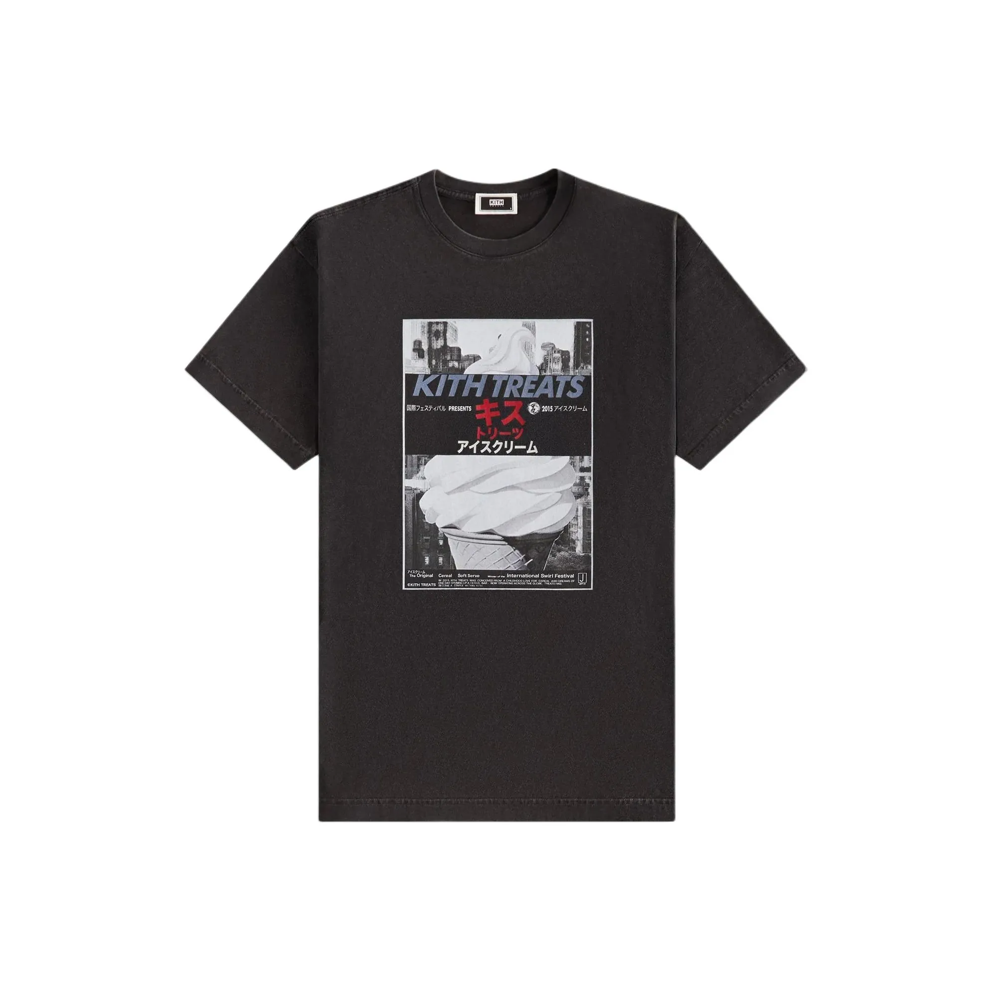 KITH Treats series SS25 Double Feature Vintage T-Shirt Men's