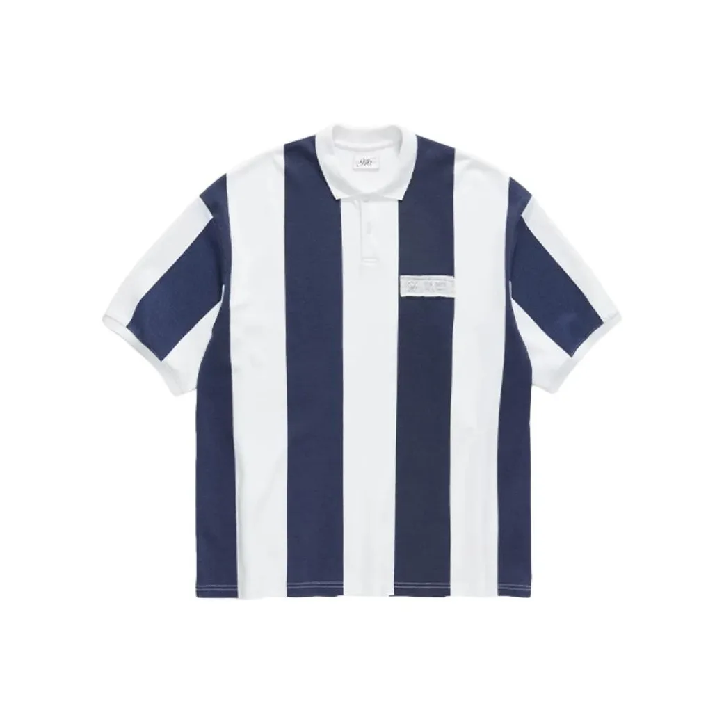 GOOD BAI Сине-белые полоски Унисекс Рубашки