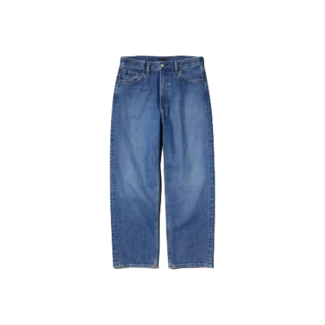 UNIQLO Синие Унисекс Джинсы