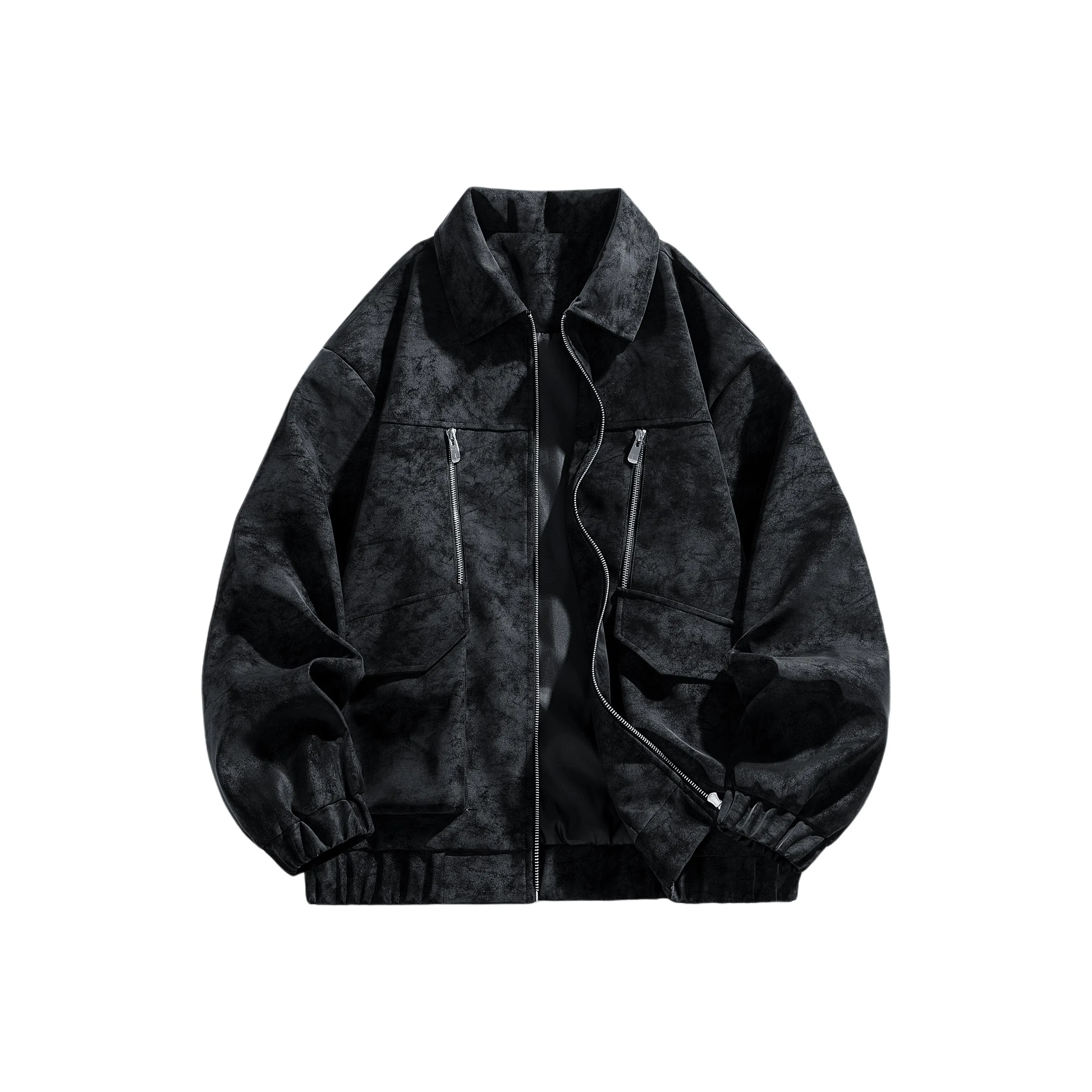 Paddy Julia Кожа Куртка Куртка Унисекс