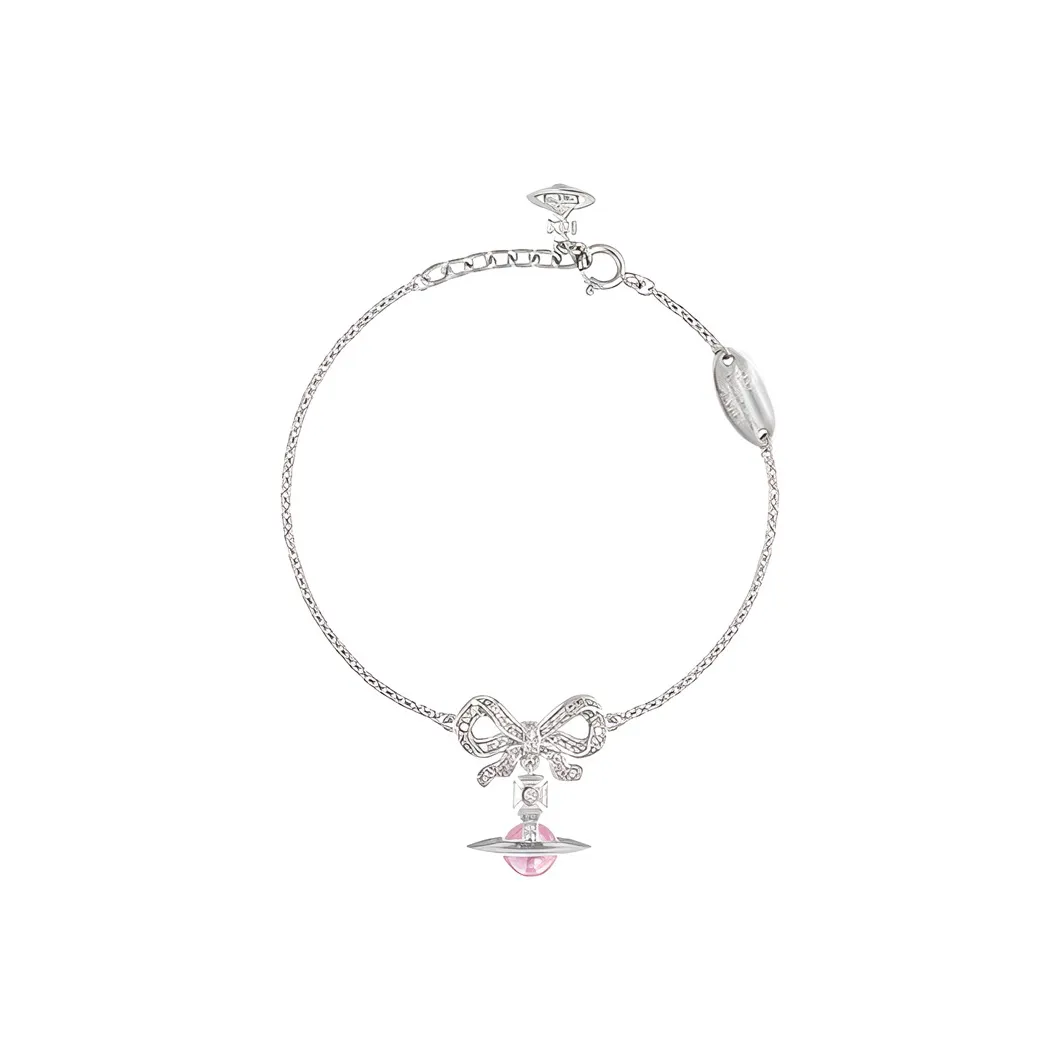 Vivienne Westwood Recycled Silver, Cubic Zirconia Bracelets Women's Silver