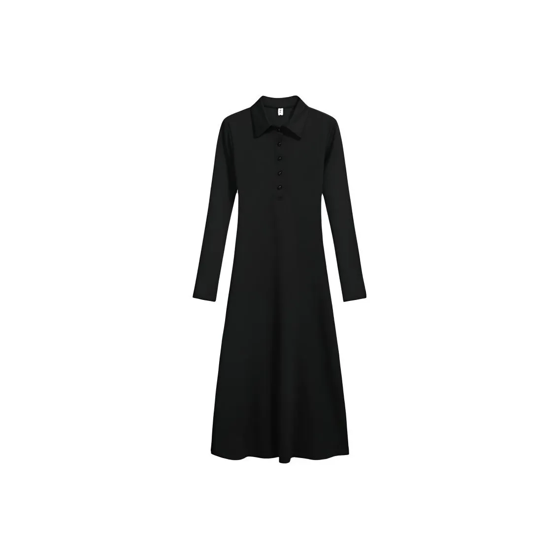 SKYA Длинное платье с длинными рукавами женское