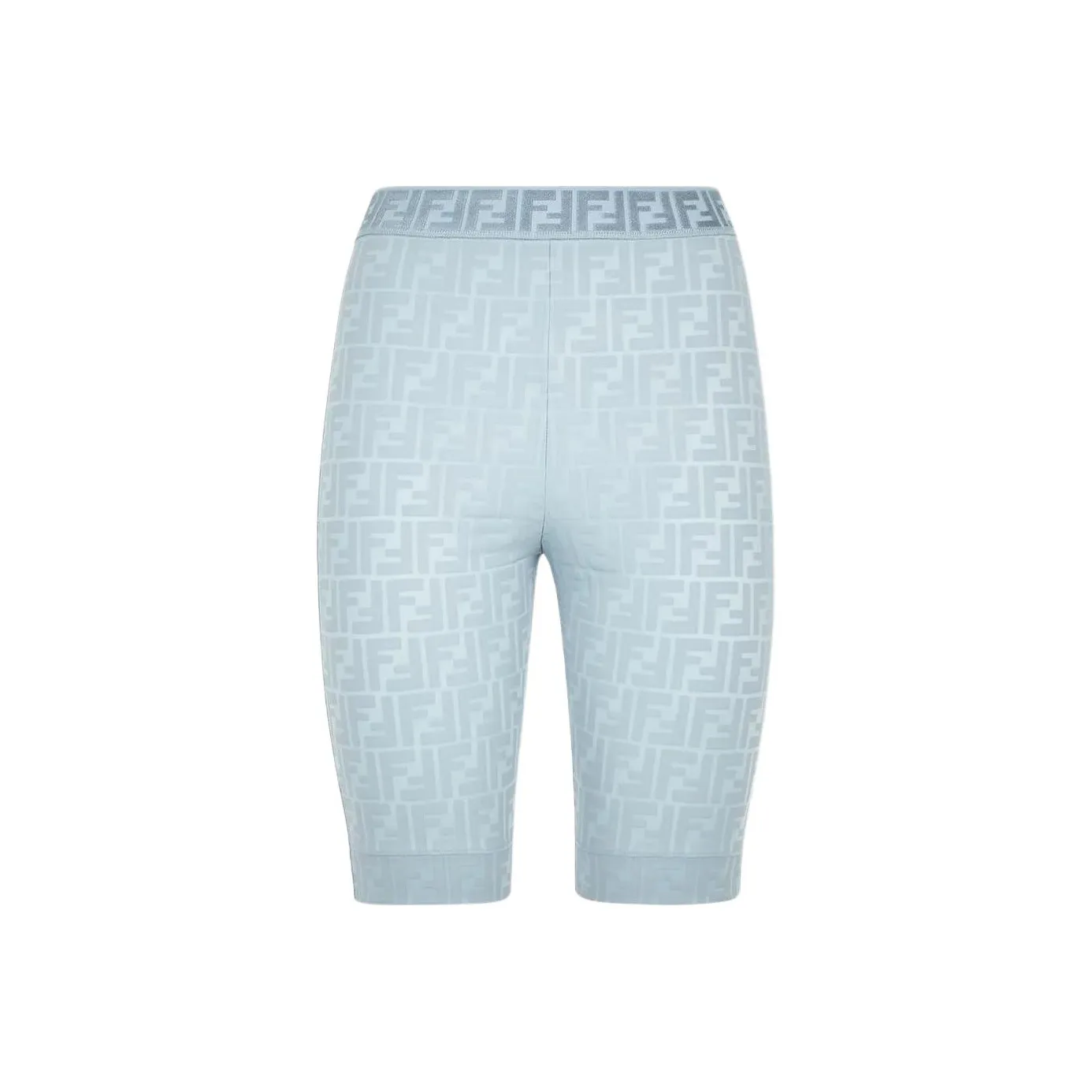 FENDI Повседневные шорты женские светло-синие