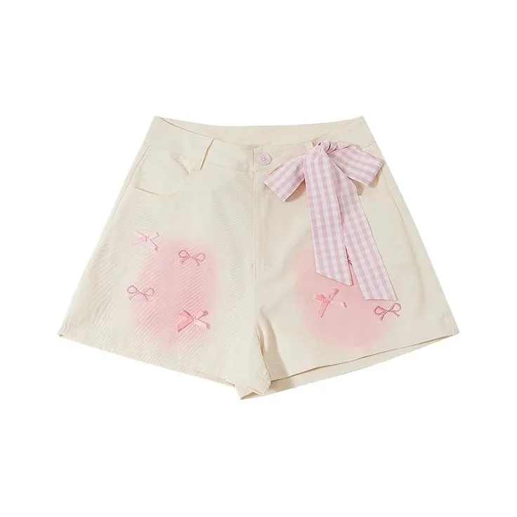 ZIRANSE Абрикос Женские Джинсовые Шорты