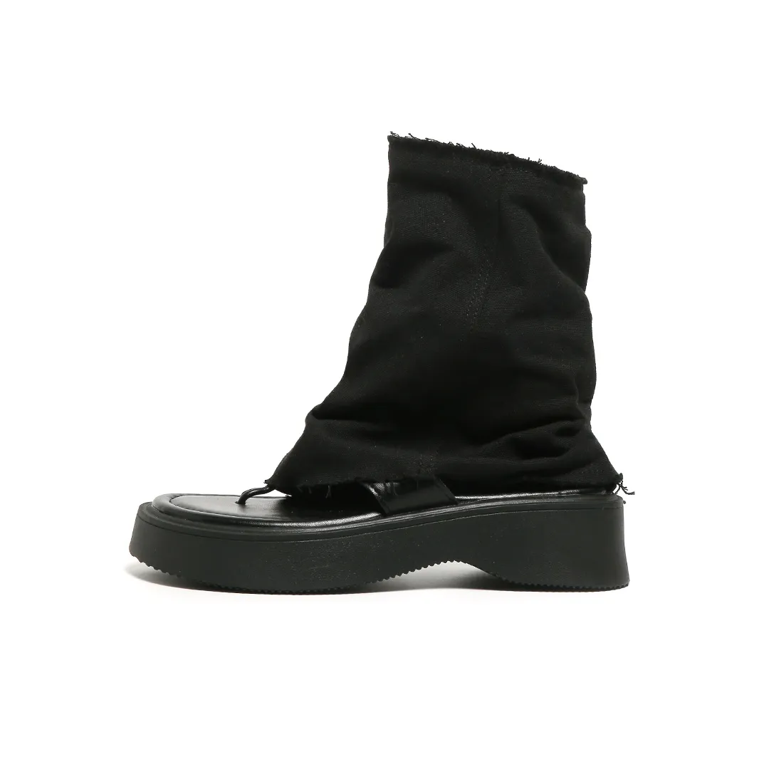 FOREVER 21 Римские сандалии Женские Черные