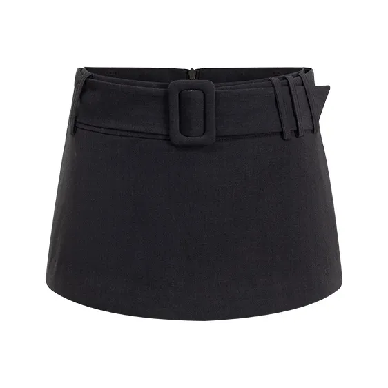 CHILL QIAOER Повседневные короткие юбки для женщин