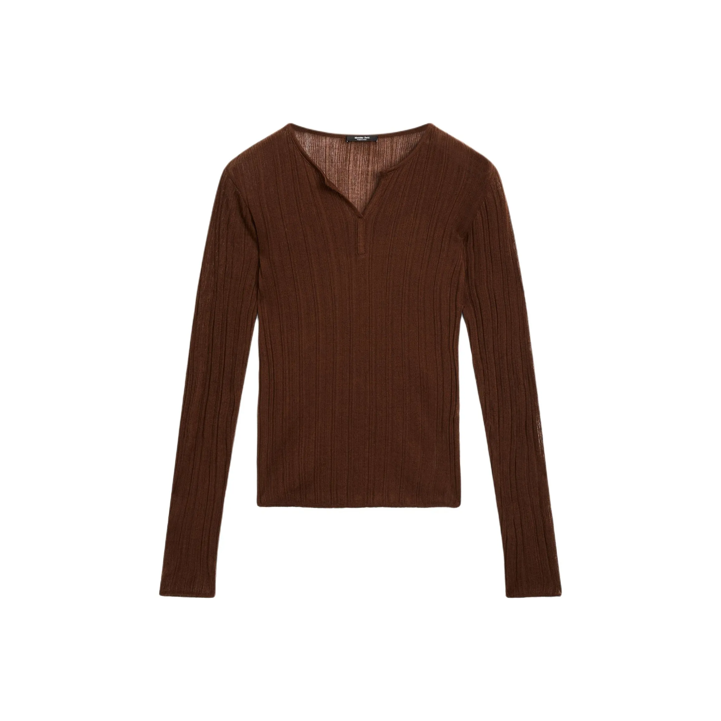 Massimo Dutti Бургундские Женские Рубашки T