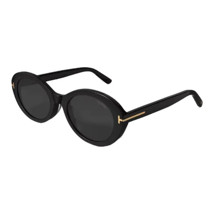 TF Plate Frame Oval Sunglasses Unisex