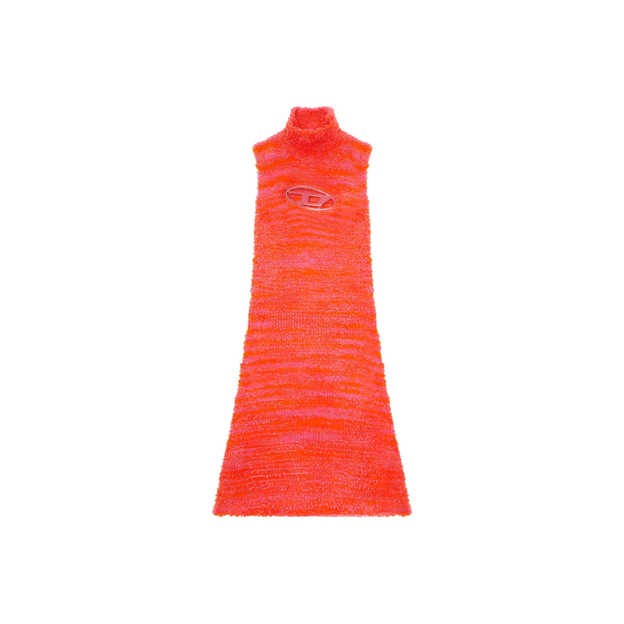DIESEL M Leros Logo plaque Towelling Dress