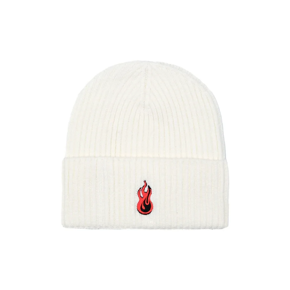 Vision Of Super Flame embroidery Beanie